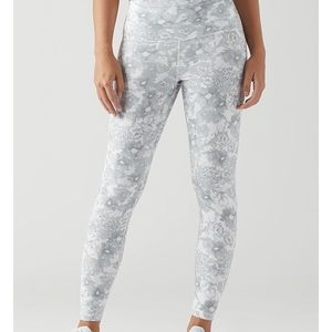 BRAND NEW! Glyder White Spring Garden Leggings